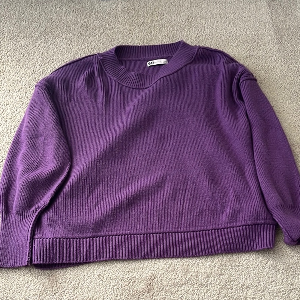 Purple Sweater